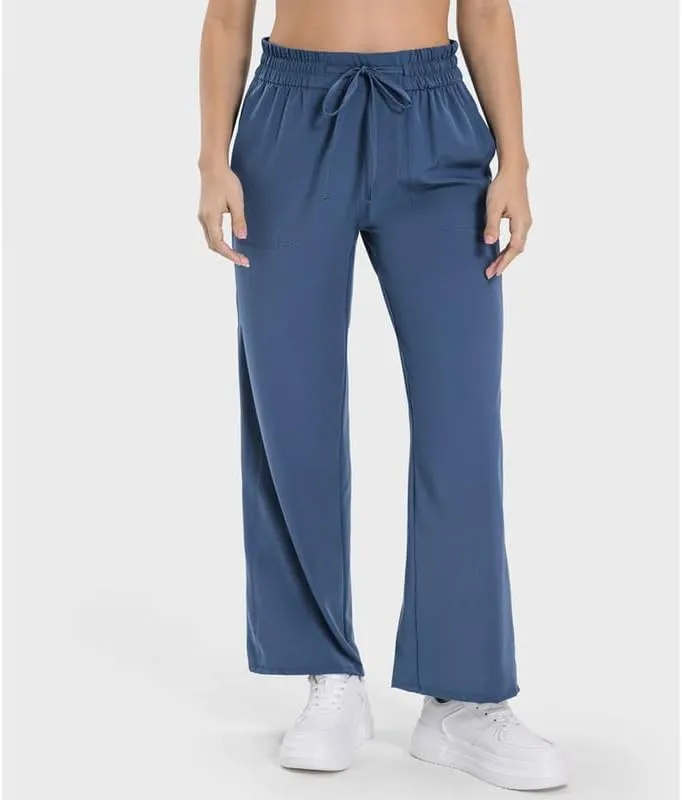 Petite Pants Women Hiking Quick Dry Cooling Travel Safari Lightweight Camping Cargo Pants for Running