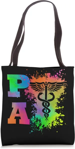 Physician Assistant Caduceus PA Tote Bag