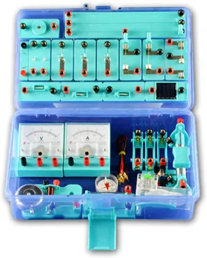 Physics Experiment Equipment for Junior High School Physics, Electromagnetic Experiment Box, for Student Re Purposes,