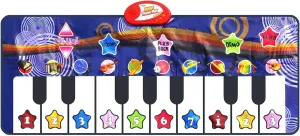 Piano Mat for Kids, 10 Selectable Sounds   Play -Record -Playback -Demo-mode, Heavy Duty Material