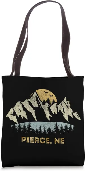 Pierce Nebraska Mountain Sunset Sunrise NE Tote Bag