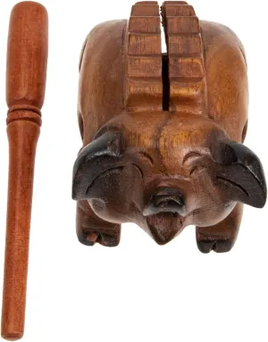 Pig Shaped Percussion Musical Engaging Sound for Music Education for Parent Interaction Unique Home Decor Craft