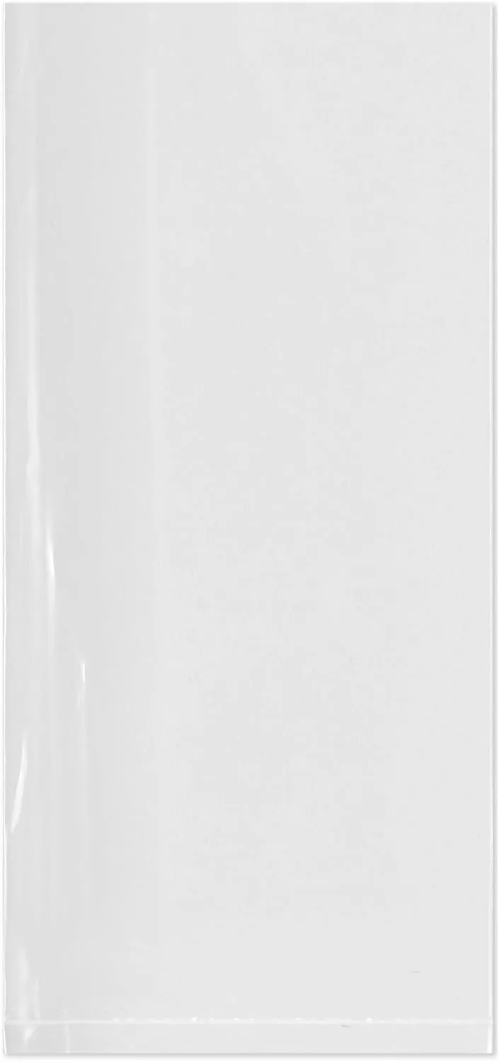 Plymor 7" x 15" (Pack of 100), 2 Mil Flat Open Clear Plastic Poly Bags