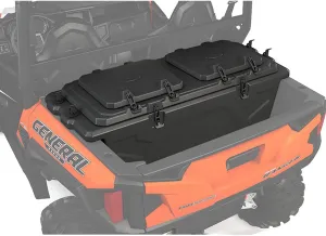 Polaris General Rear Cargo Storage Box for XP 1000 & XP 4 1000, Black, Waterproof, Easy Install, with Lock & Ride Technology, 3 Top Mount Doors, for UTV Storage Ideas, Gear, Tools, Clothing - 2881527