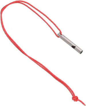POPETPOP Titanium Whistle Decor Hiking Whistle Emergency Whistle Outdoor Whistle Portable Camping Whistle