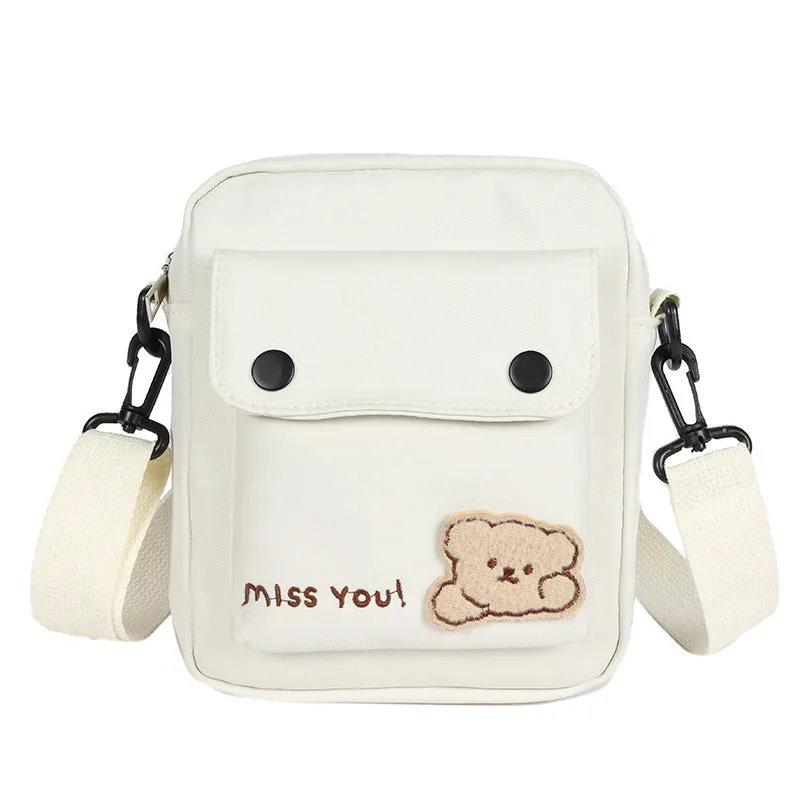Popular Women's Cute Little Bear Minimalist Shoulder Bags