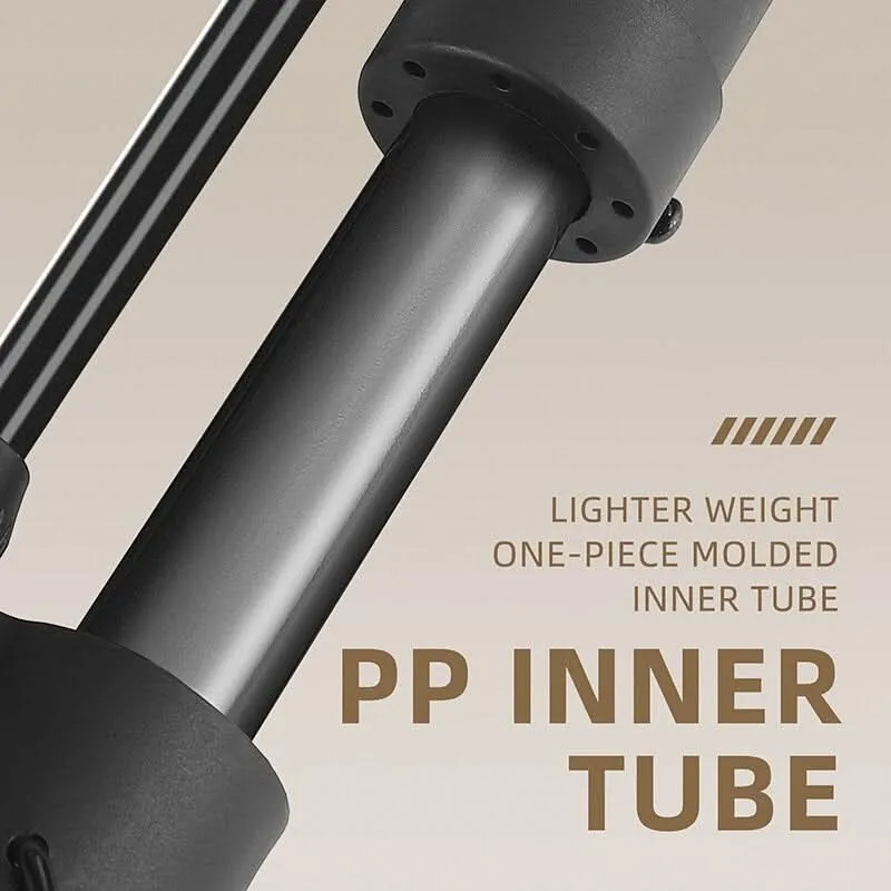 Portable High-Efficiency Bike Pump, Multi-Valve Inflator