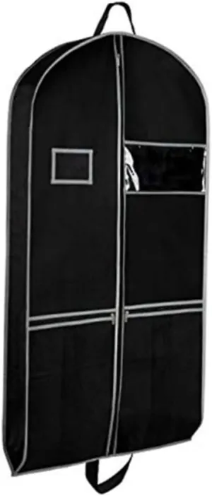 PRETYZOOM Clothing Garment Bag Duffle for Wedding Dress Suit Cover Travel Storage Bag (60x137x10cm)
