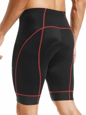 Qualidyne Men's Cycling Bike Shorts 3D Padded Biking Pants Cycle Shorts