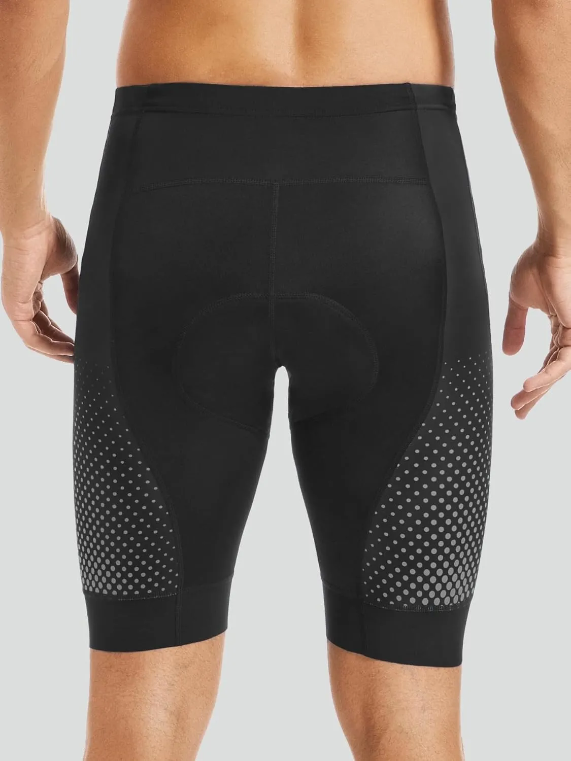 Qualidyne Men's Cycling Bike Shorts 3D Padded Biking Pants Cycle Shorts