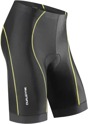 Qualidyne Men's Cycling Bike Shorts 3D Padded Biking Pants Cycle Shorts