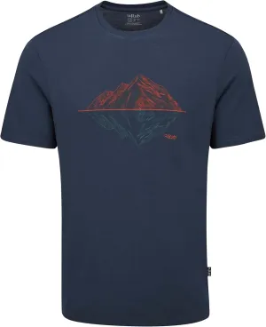 Rab Crimp Reflection Tee - Quick-Drying Comfortable Graphic T-Shirt for Hiking, Climbing, & Casual Use