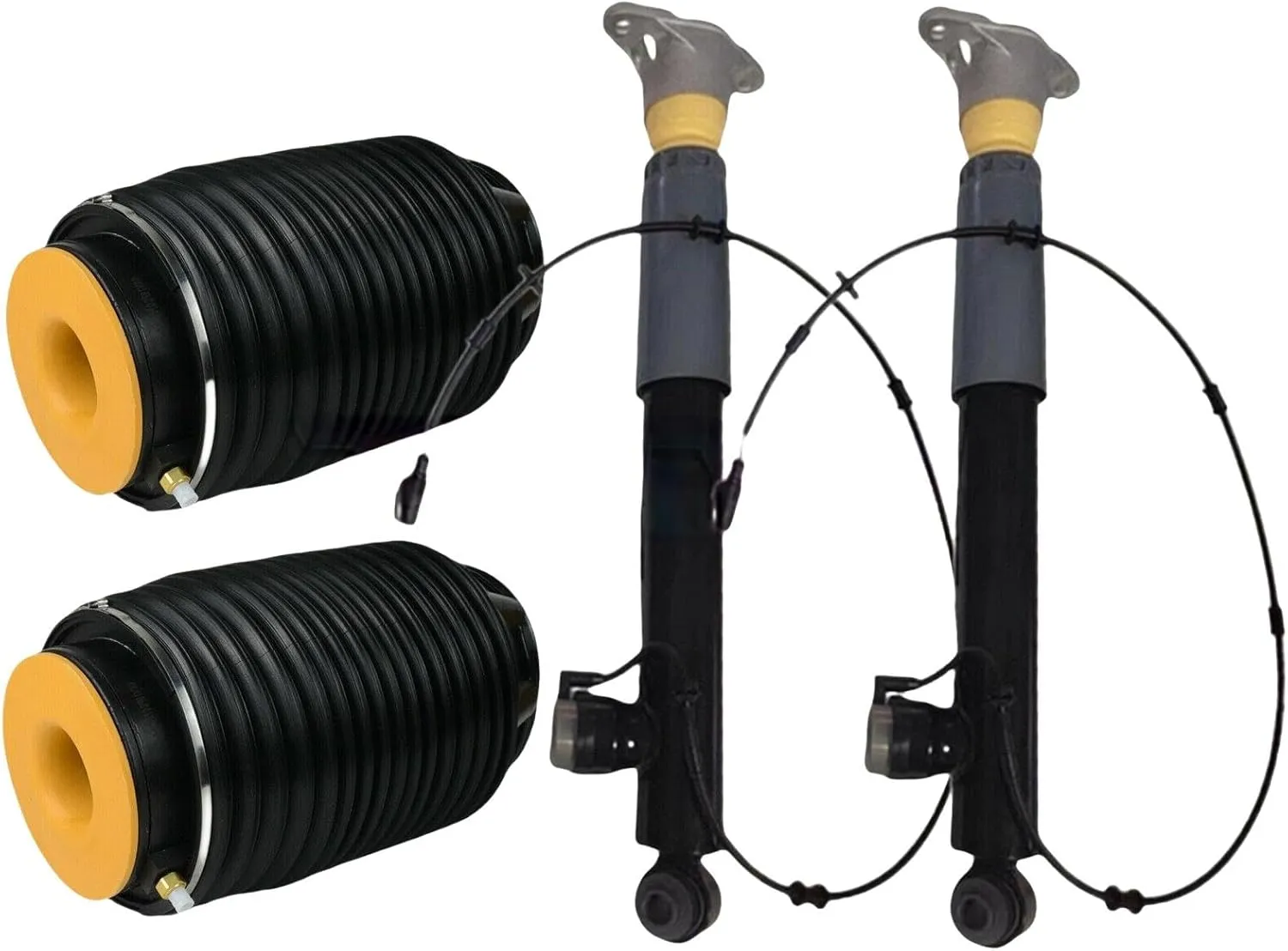 Rear Adjustable Air Shock Absorber Struts Assembly Replacement for 2007-2016 for Hyundai for Genesis, for 2011-2016 for Hyundai Equus