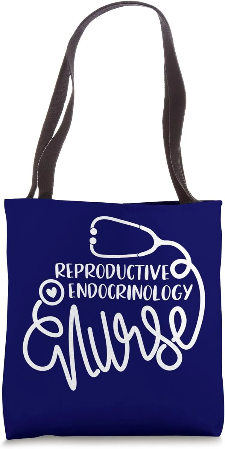 Reproductive Endocrinology Nurse Cute Fertility Nursing RN Tote Bag