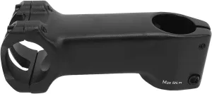 Road Cycle Stem, Shock Absorbing Handlebar Stem High Strength 31.8mm Ergonomic Lightweight for Upgrading (Black)