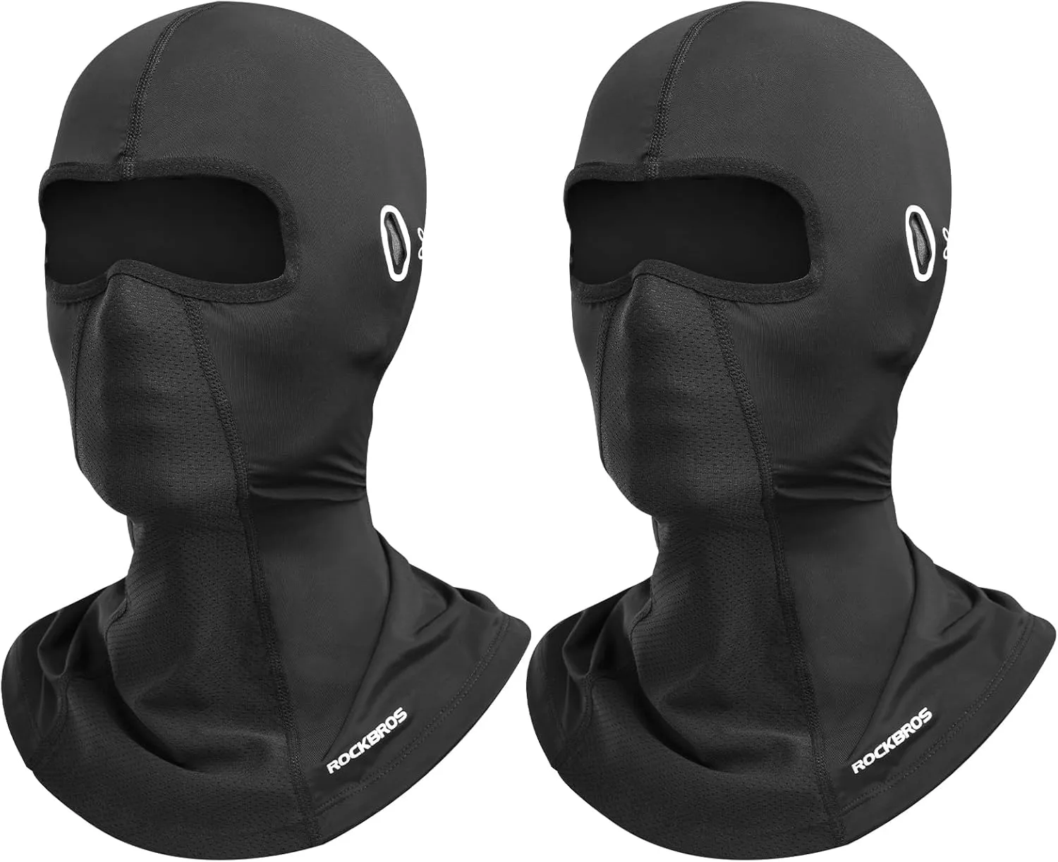 ROCKBROS Summer Balaclava Face Mask Cooling Neck Gaiter Breathable Face Covering Motorcycle Cycling for Men Women