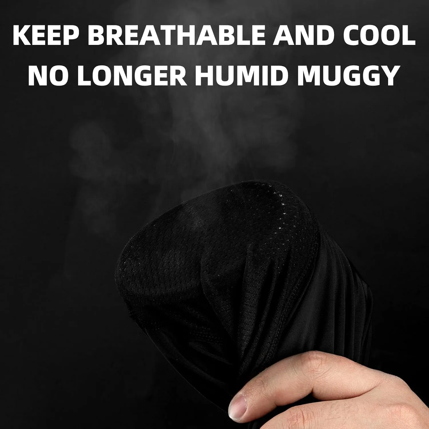 ROCKBROS Summer Balaclava Face Mask Cooling Neck Gaiter Breathable Face Covering Motorcycle Cycling for Men Women