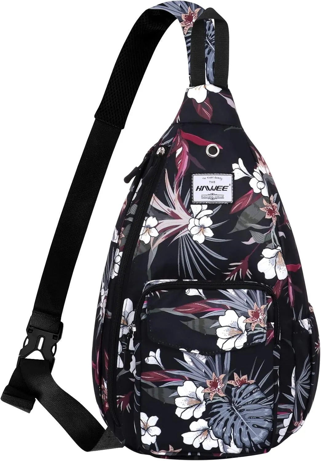 Rope Sling Bag for Women Men Casual Cross Body Daypack Backpack Adjustable Strap Water Repellent for Travel/Sport