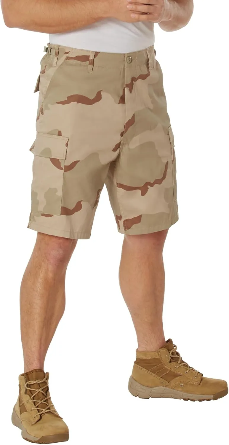 Rothco BDU Cargo Shorts Men’s Outdoor Shorts Hiking Shorts