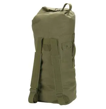 Rothco G.I. Style Canvas Double Strap Duffle Bag - Olive