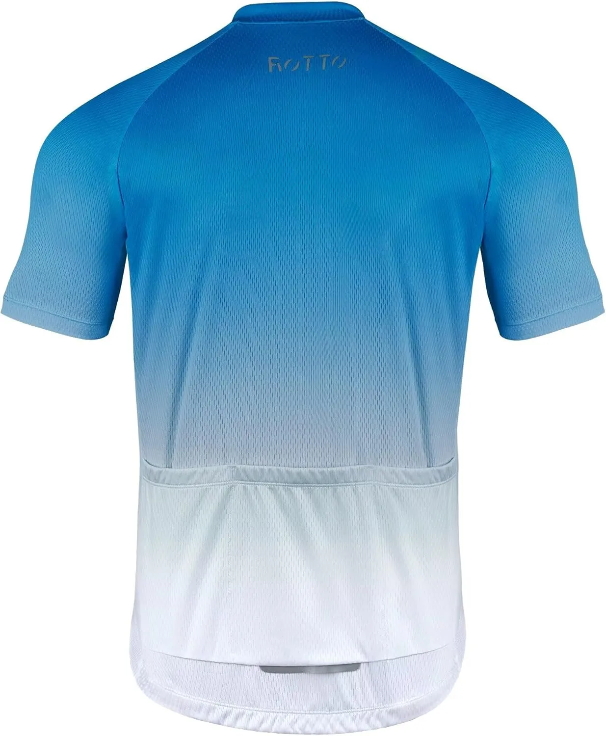 ROTTO Cycling Jersey Mens Bike Shirt Short Sleeve Gradient Color Series
