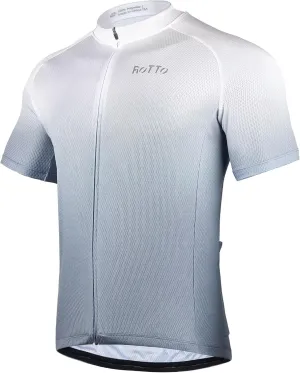 ROTTO Cycling Jersey Mens Bike Shirt Short Sleeve Gradient Color Series