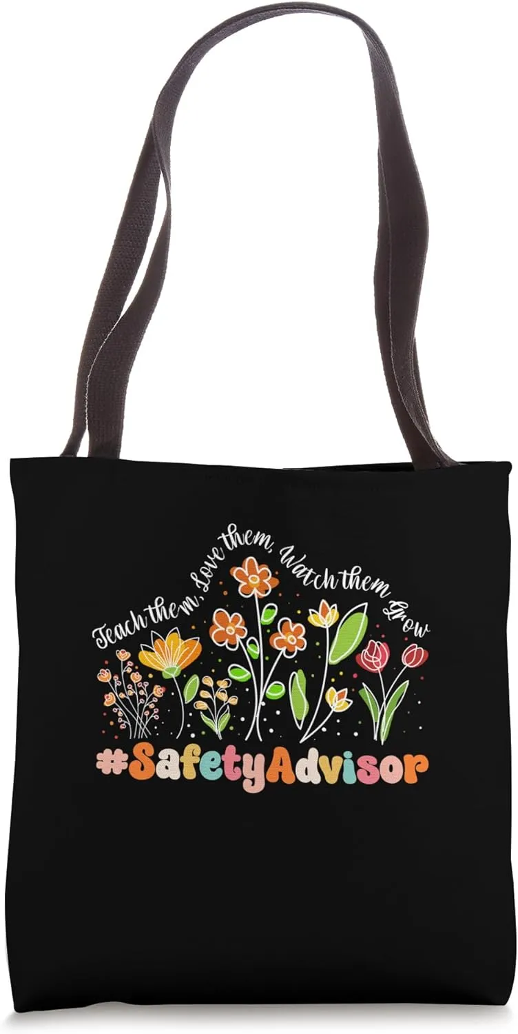 Safety Advisor Appreciation Week Teacher Back to School Tote Bag