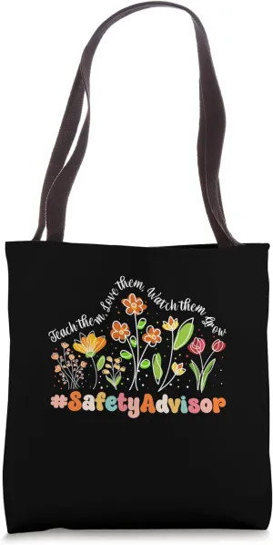 Safety Advisor Appreciation Week Teacher Back to School Tote Bag