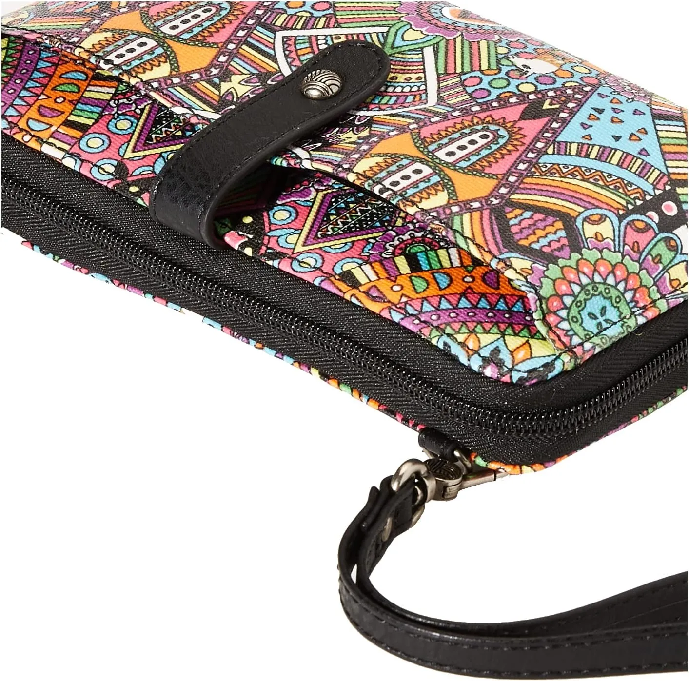 Sakroots Large Coated Canvas Smartphone Crossbody Bag