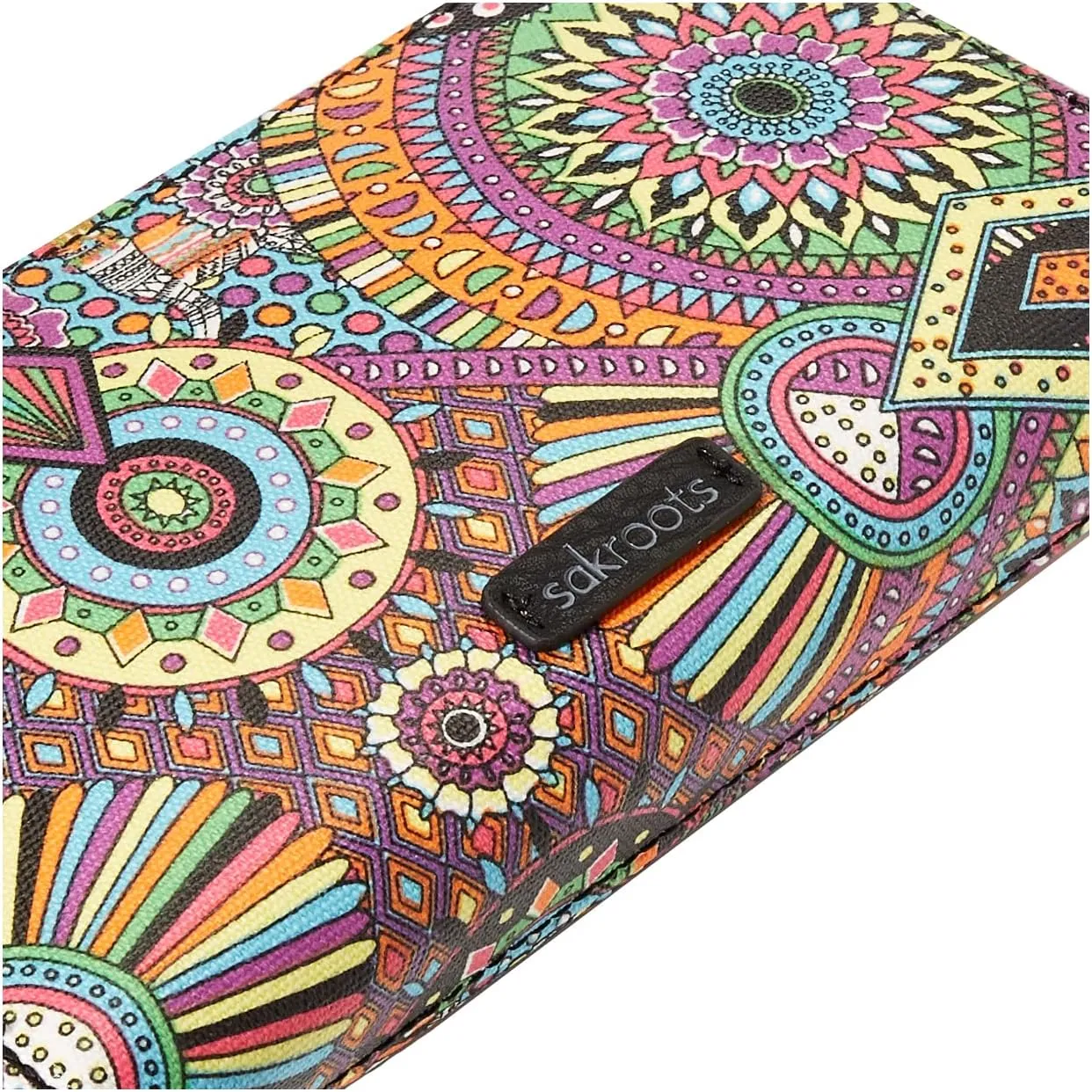 Sakroots Large Coated Canvas Smartphone Crossbody Bag