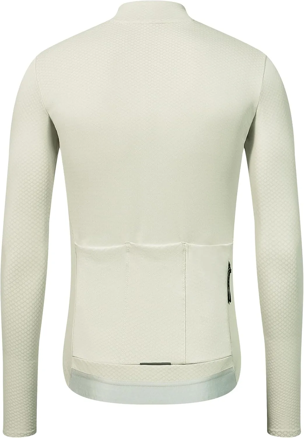 Santic Men's Cycling Jersey Winter Thermal Pro Long Sleeve Fleece Cycling Jacket with 3 Pockets