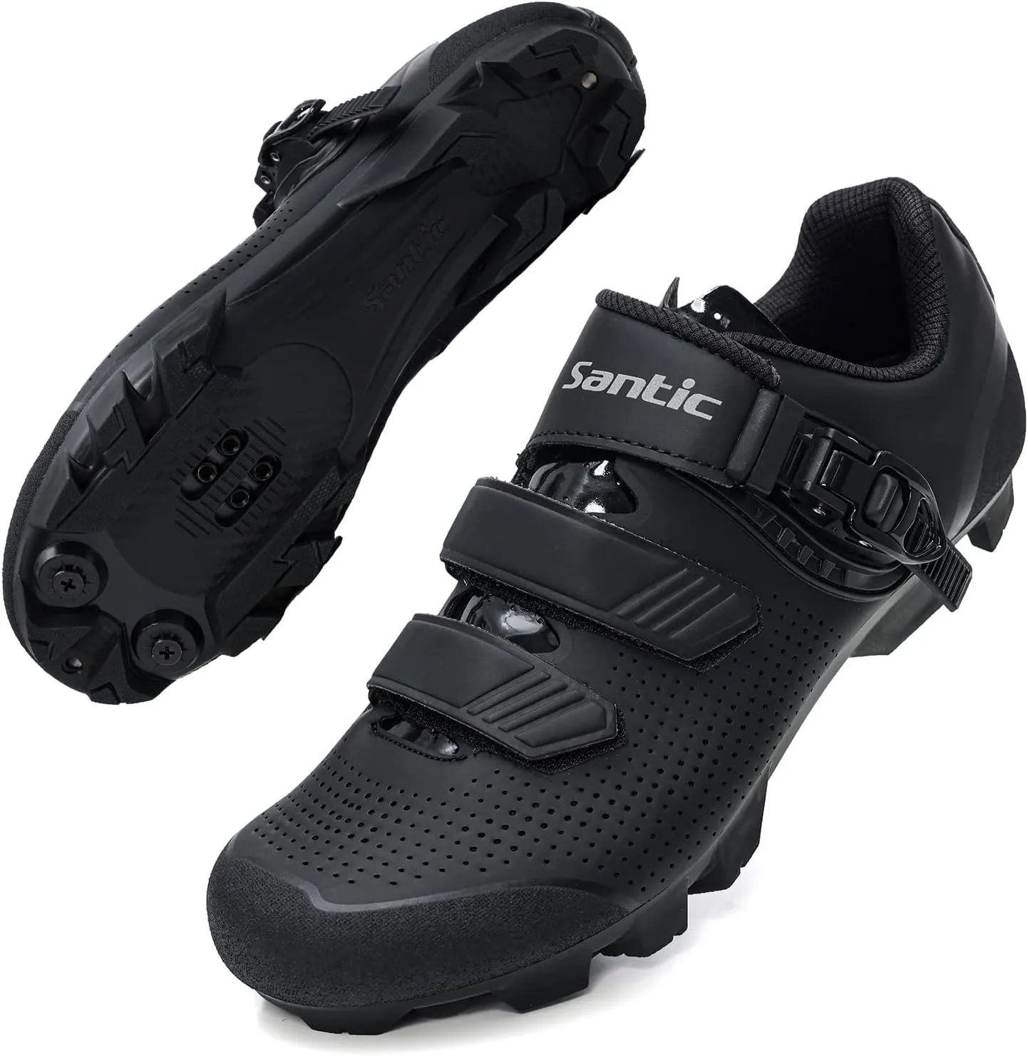 Santic Mountain Bike Shoes SPD Shoes MTB Shoes Road Cycling Shoes