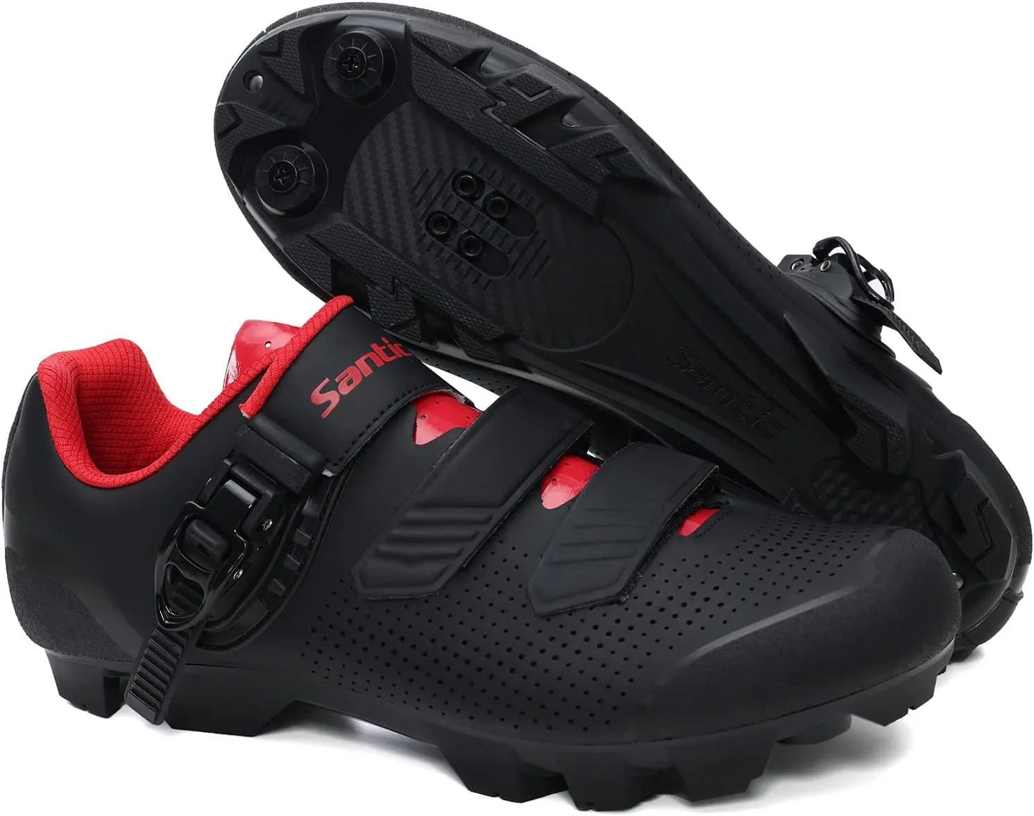 Santic Mountain Bike Shoes SPD Shoes MTB Shoes Road Cycling Shoes