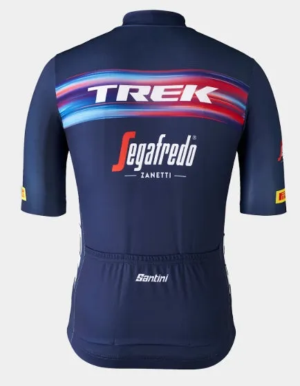 Santini Trek-Segafredo Men's TDF Replica Cycling Jersey
