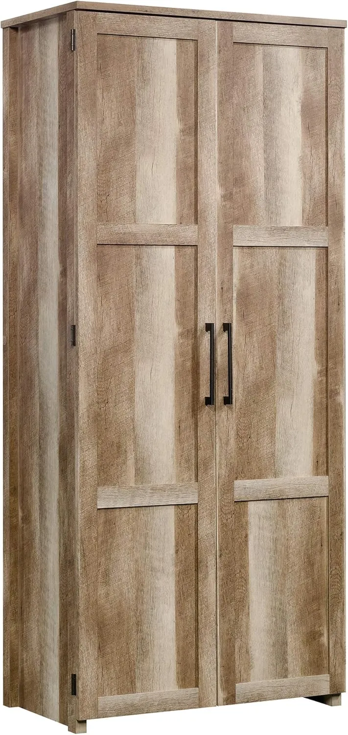 Sauder HomePlus Storage Cabinet/ Pantry Cabinet, Lintel Oak finish