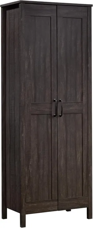Sauder Miscellaneous Storage Cabinet, in a Blade Walnut Finish