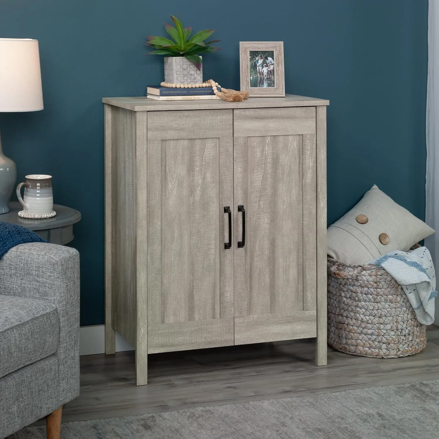 Sauder Miscellaneous Storage Cabinet, Spring Maple Finish