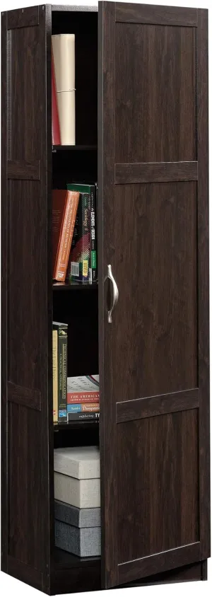 Sauder Miscellaneous Storage Storage Cabinet/ Pantry cabinets, Cinnamon Cherry finish