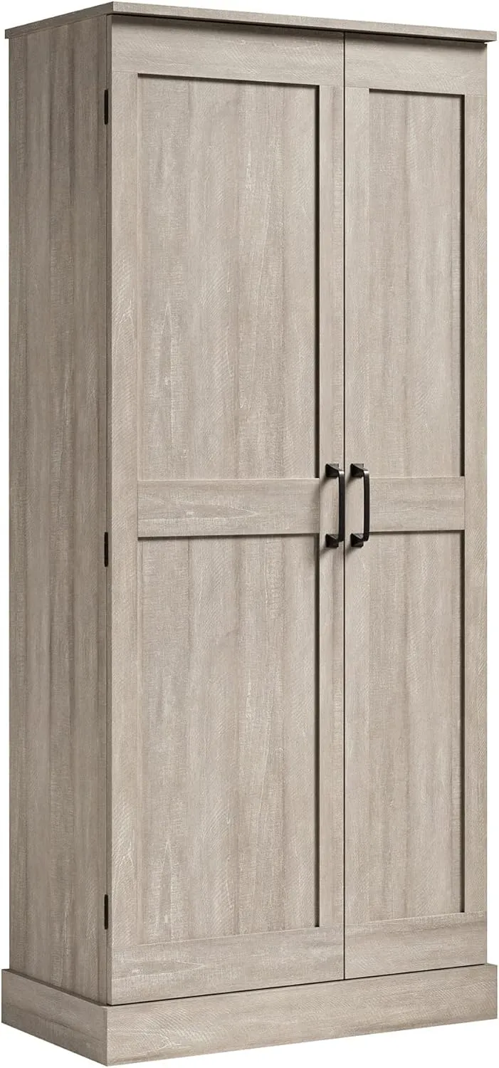 Sauder Miscellaneous Storage Swing Out Door Storage Cabinet/Pantry cabinets, Spring Maple Finish