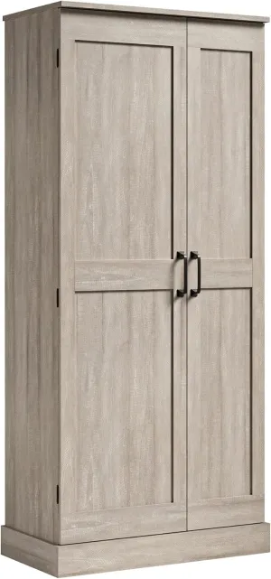 Sauder Miscellaneous Storage Swing Out Door Storage Cabinet/Pantry cabinets, Spring Maple Finish