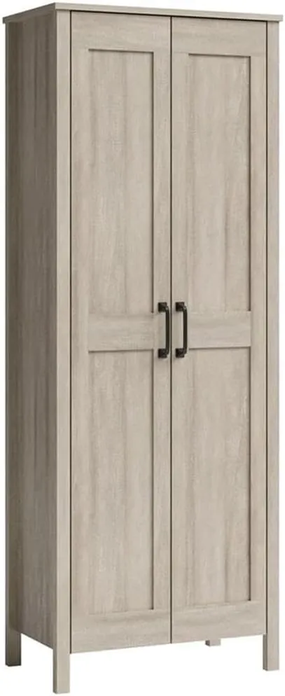 Sauder Miscellaneous Storage, Two-Door Storage Cabinet, in a Spring Maple Finish