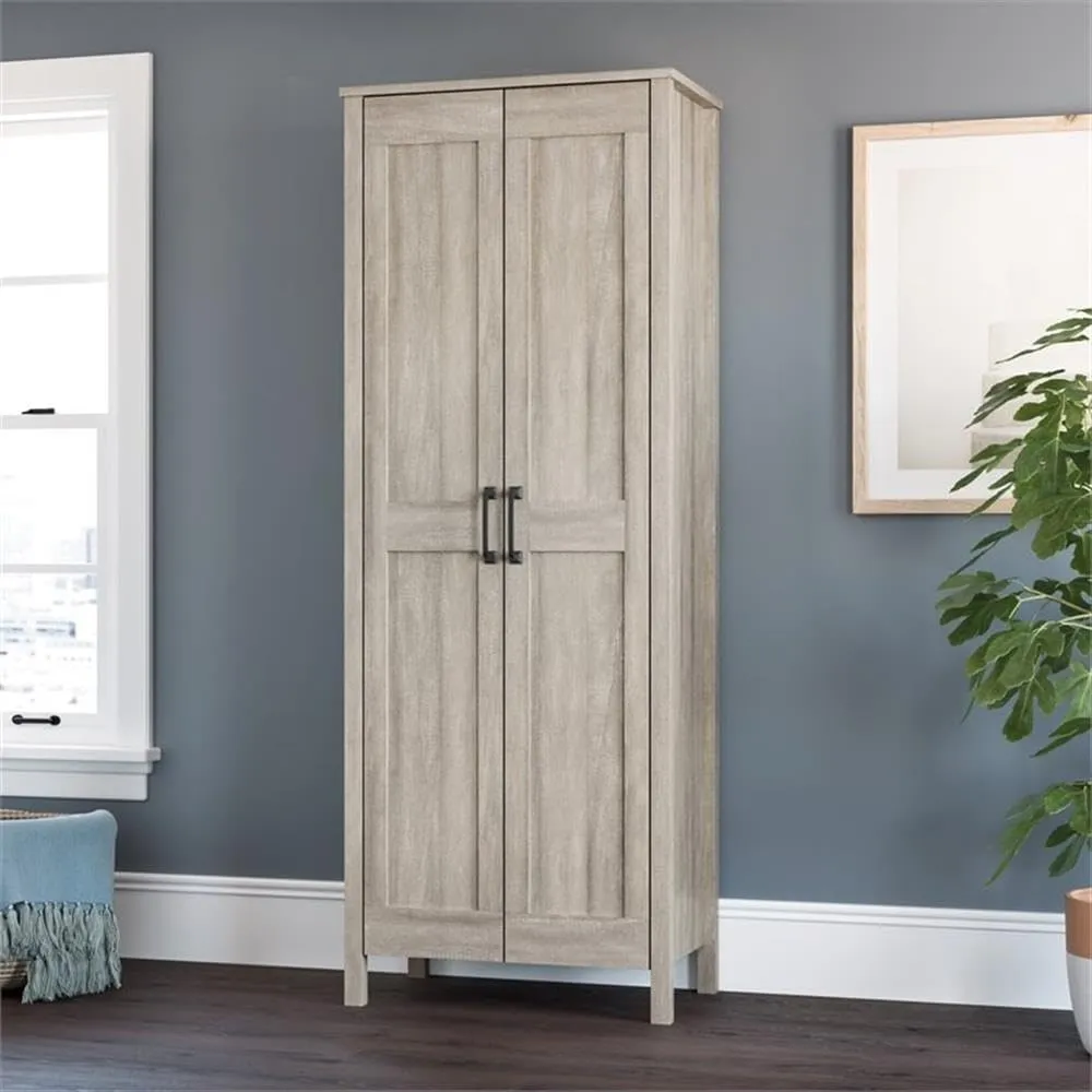 Sauder Miscellaneous Storage, Two-Door Storage Cabinet, in a Spring Maple Finish