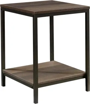 Sauder North Avenue Side Table, Smoked Oak finish