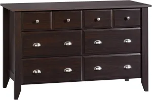 Sauder Shoal Creek Dresser, L: 33.031 x W: 18.425 x H: 54.646, Jamocha Wood