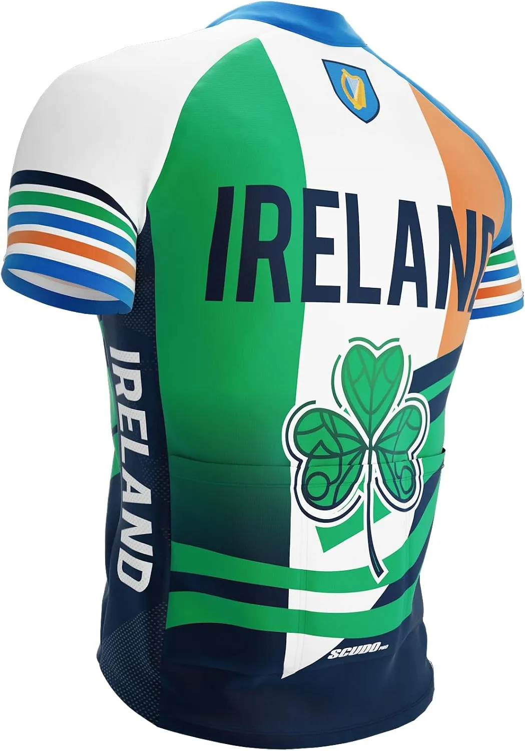ScudoPro Country Ireland Short Sleeve Cycling Jersey for Men