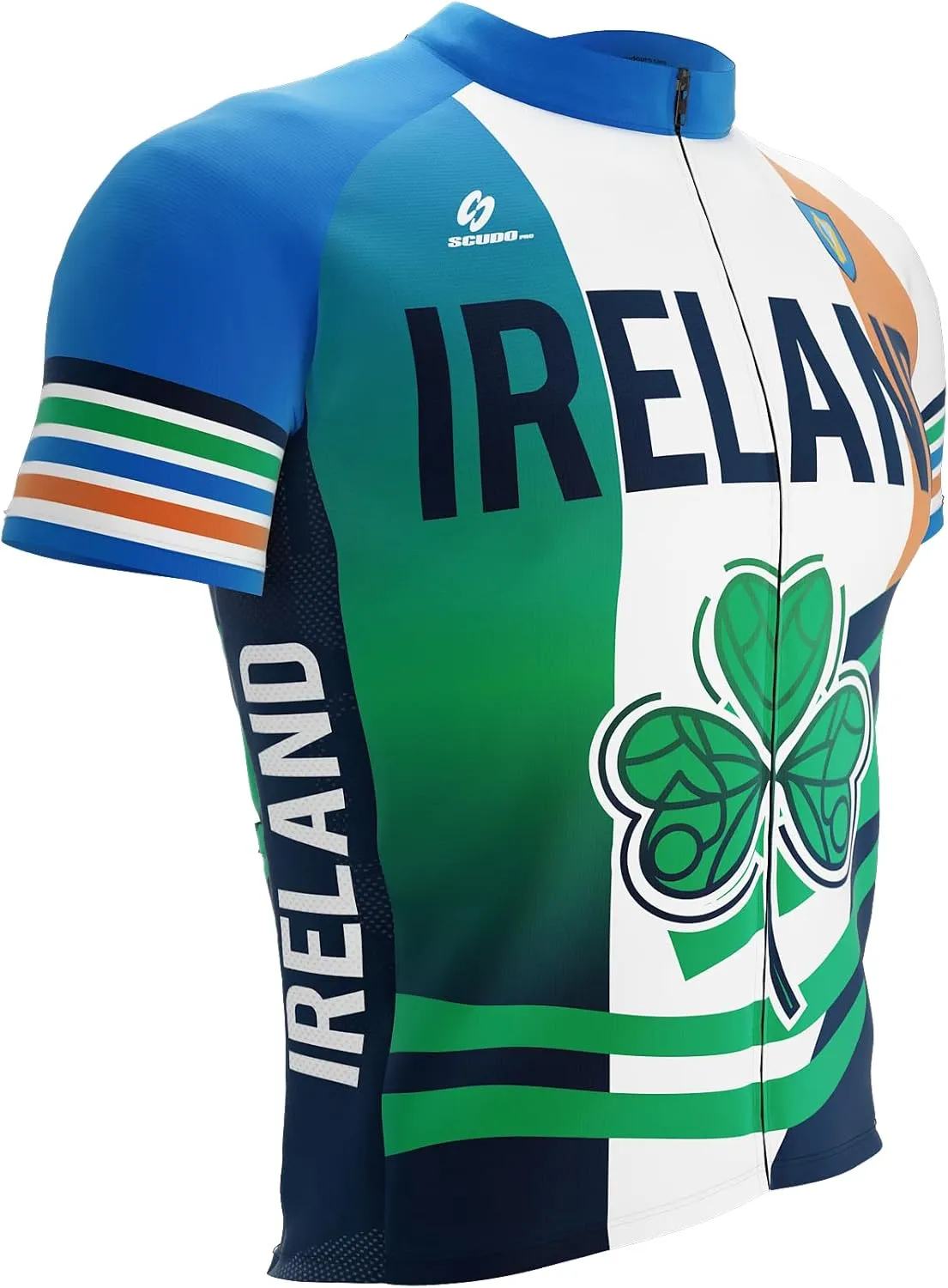 ScudoPro Country Ireland Short Sleeve Cycling Jersey for Men