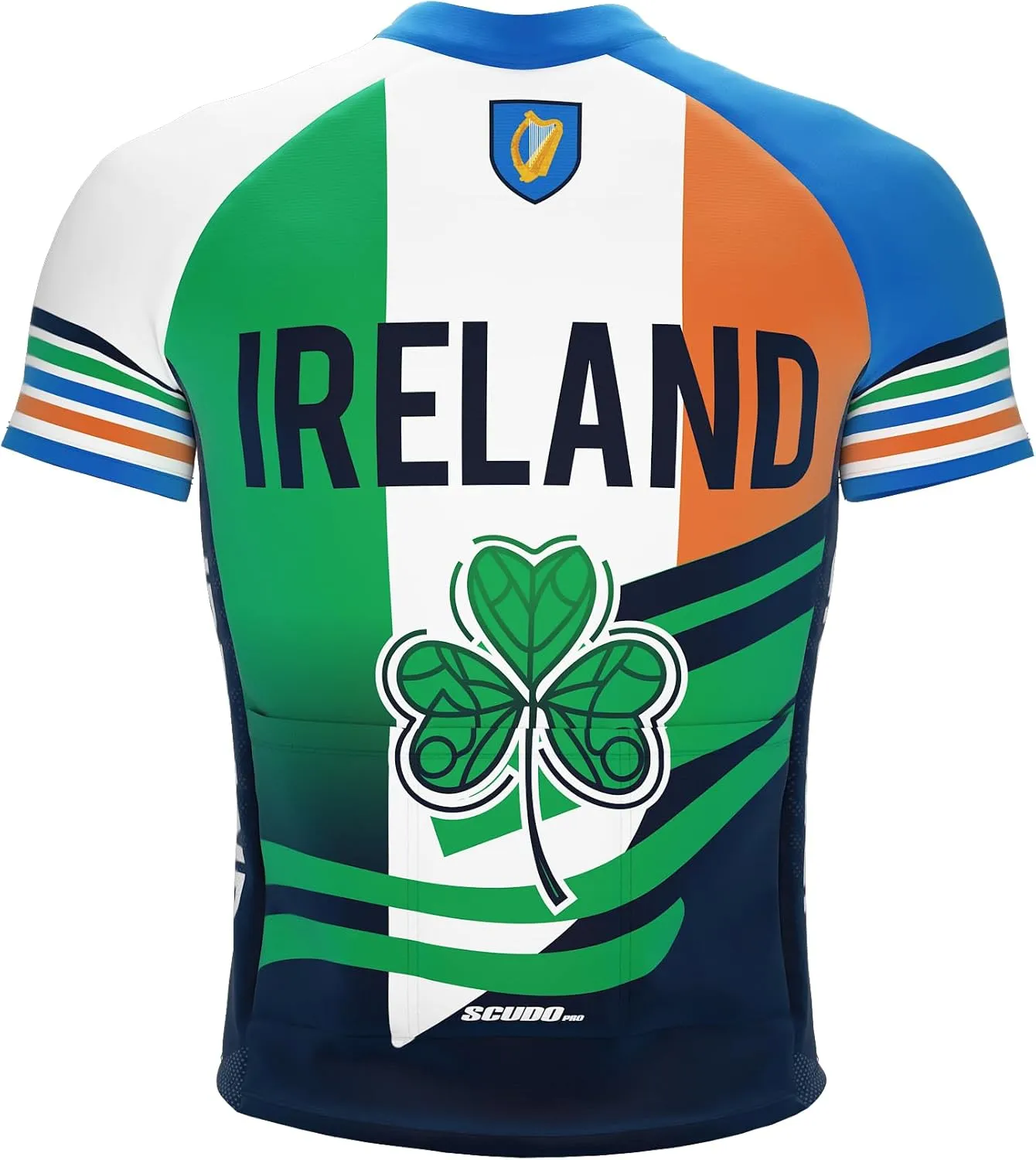 ScudoPro Country Ireland Short Sleeve Cycling Jersey for Men