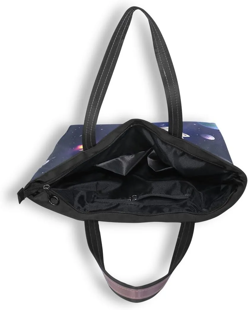senya Astronaut Alien Shoulder Bags Large Handle Ladies Handbag