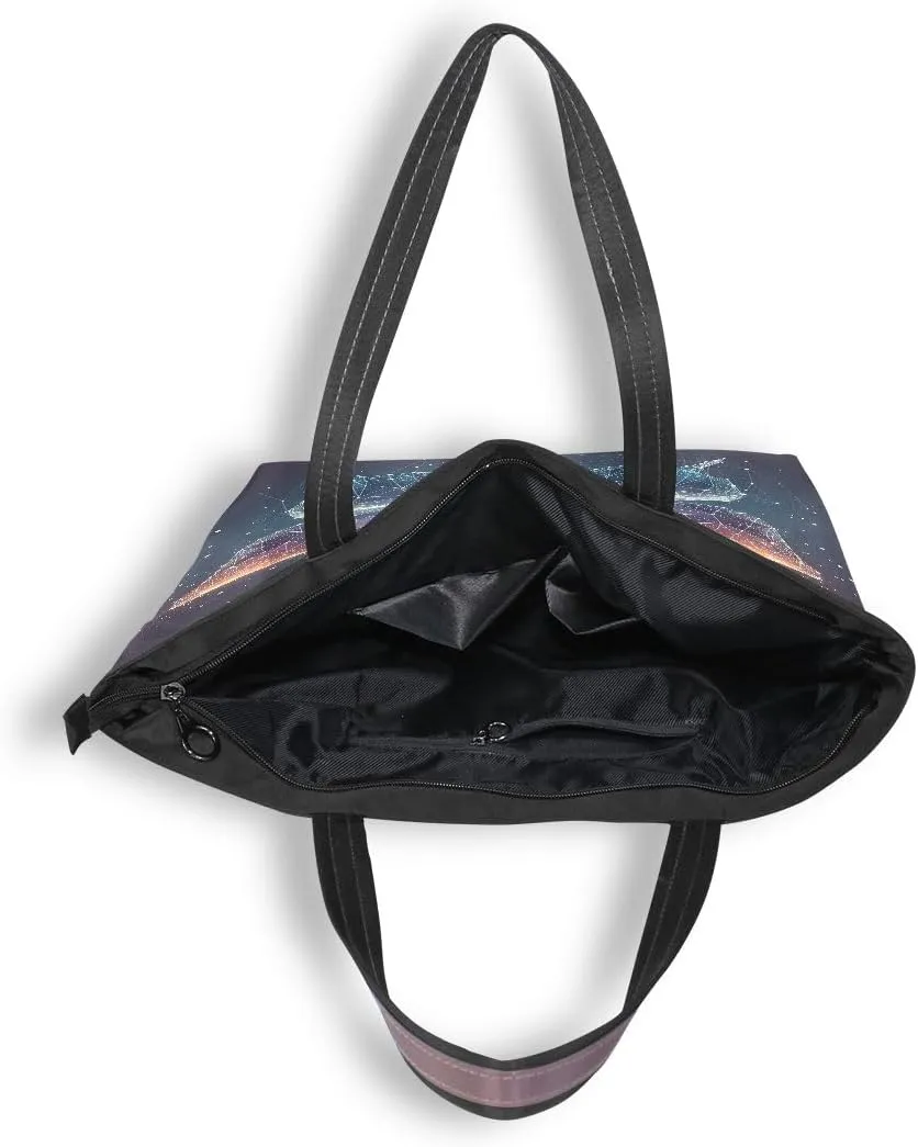 senya Butterflies Of Polygons Shoulder Bags Large Handle Ladies Handbag