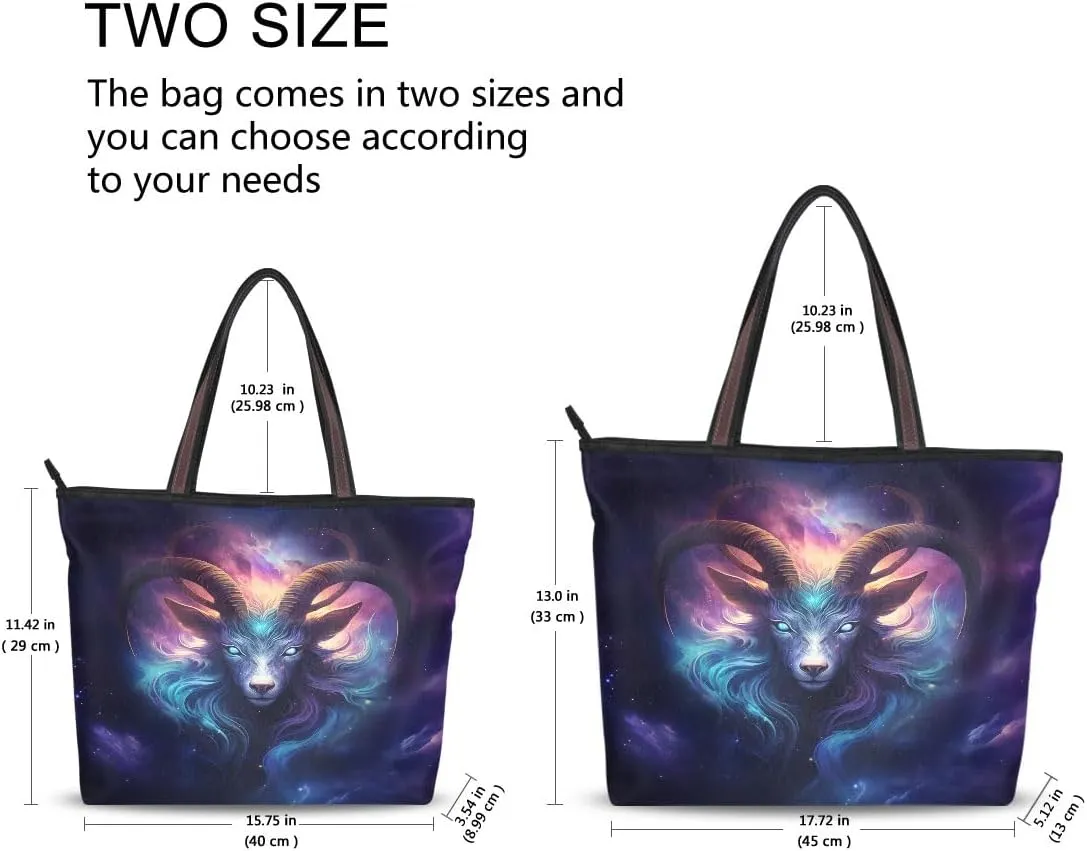 senya Magic Sheep Shoulder Bags Large Handle Ladies Handbag